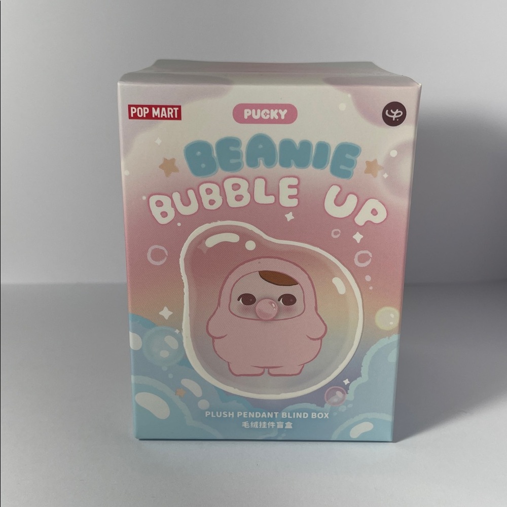 POP MART PUCKY Beanie Bubble UP Series - Plush Pendant Blind Box - Angry Bubble